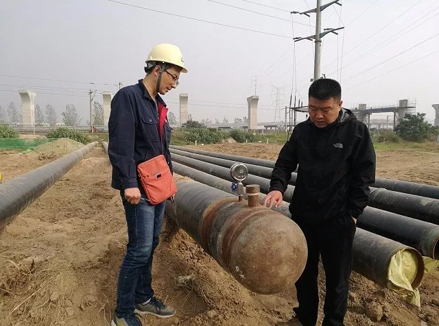 小区*暖设备金属软接头：把工匠精神融入长庆支线改线施工中