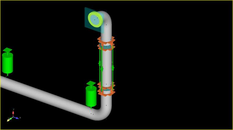 使用Autopipe建立较详细的大拉杆双波纹补偿器