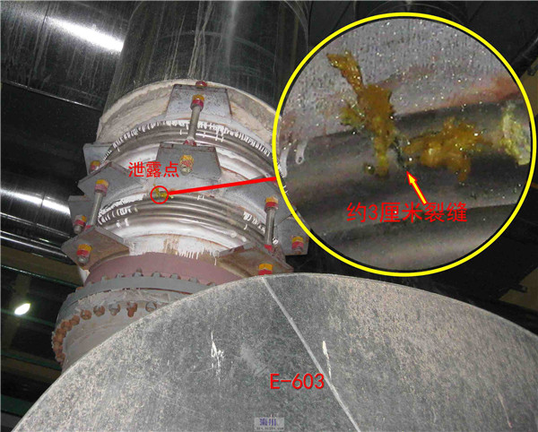 某石化炼厂新建硫回收装置波纹补偿器泄露原因分析