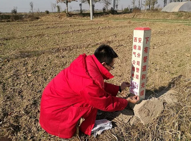 高压热水泵金属软接头：开展三桩整治 确保管道标识“通视化”