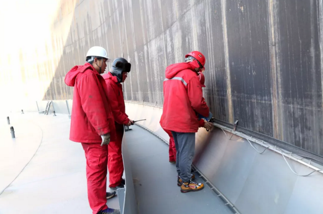 深井消防泵金属软接头：5#罐大修后.次进油圆满成功