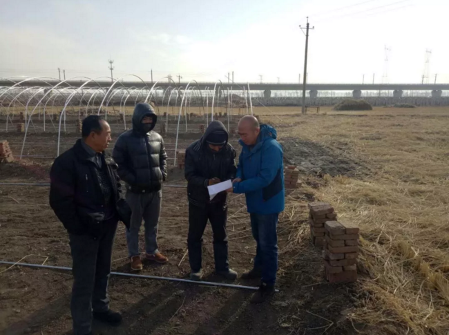 立式消火栓泵金属软接头：及时发现并制止*起在管线上违章建大棚事件