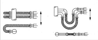金属软管安装技巧、金属软管安装时有3种长度需要注意
